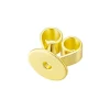 18ct Yellow Gold Heartback Scroll Small