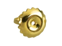 18ct Yellow Gold Heavy Threaded Scroll, 100% Recycled Gold