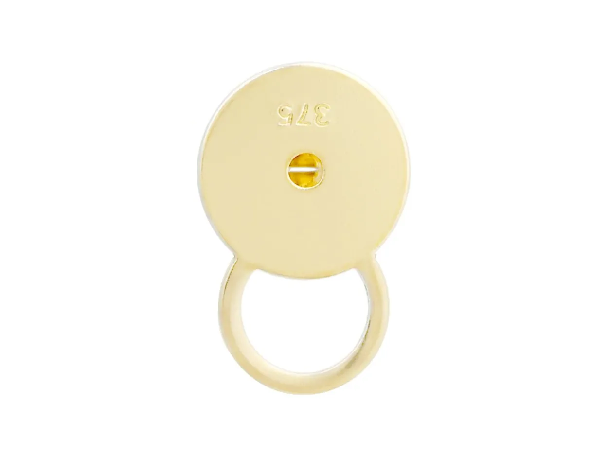 9ct Yellow Gold Hollow Support Scroll