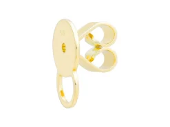 9ct Yellow Gold Hollow Support Scroll