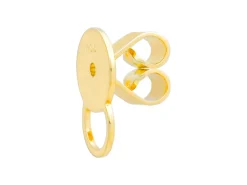 18ct Yellow Gold Hollow Support Scroll