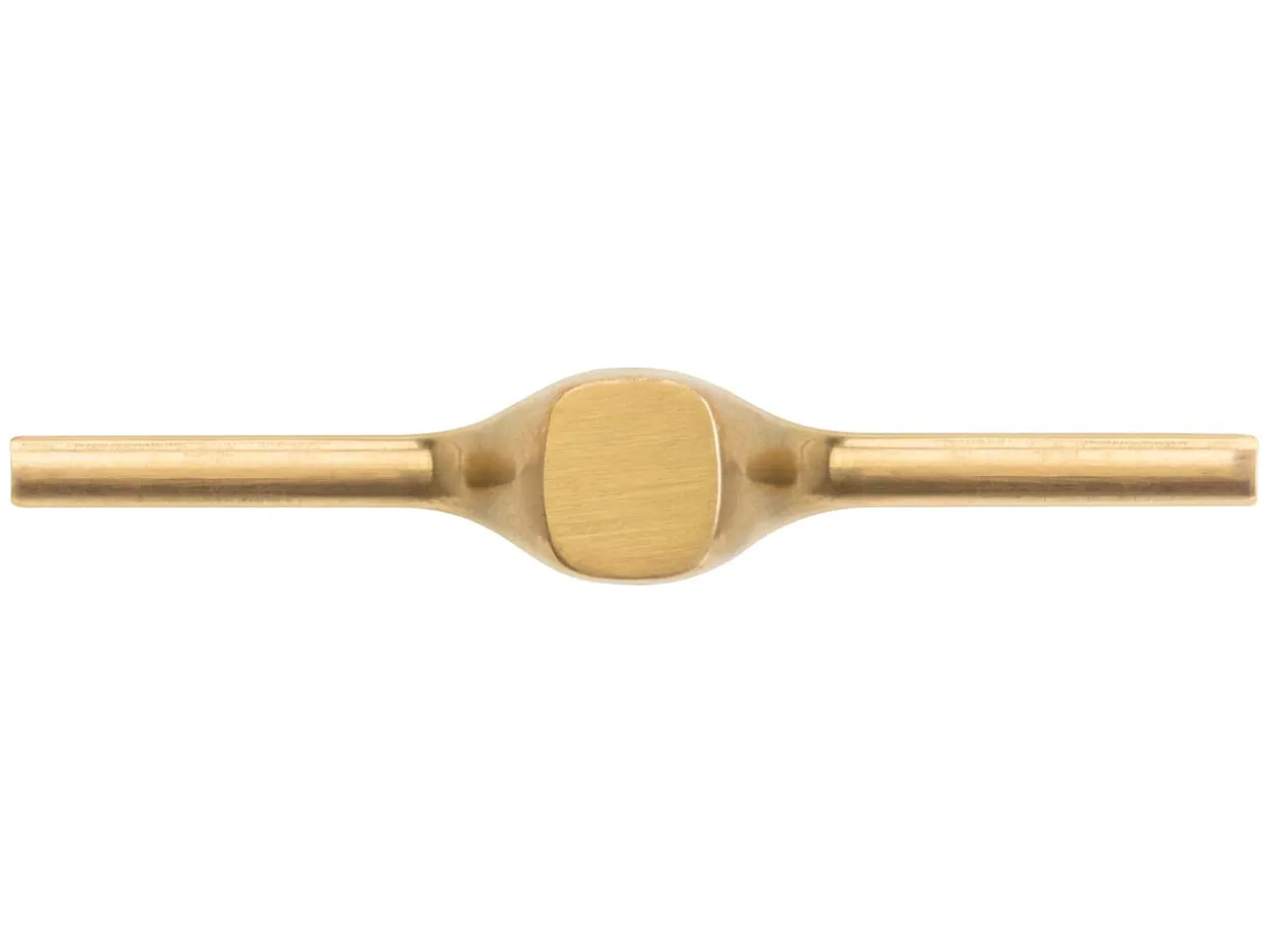 9ct Yellow Gold Ladies Ring L98hm 2.00mm Hallmarked Fully Annealed Cushion Signet 11mm X 10mm, 100% Recycled Gold