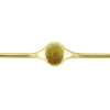 18ct Yellow Gold Ladies Ring L105 1.80mm Hallmarked Fully Annealed Oval Signet 9.6mm X 7.1mm, 100% Recycled Gold