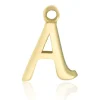 9ct Yellow Gold Letter A Initial Charm
