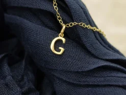 9ct Yellow Gold Letter G Initial Charm