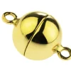 9ct Yellow Gold Magnetic Ball Clasp 10mm