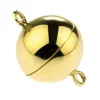 9ct Yellow Gold Magnetic Ball Clasp 8mm