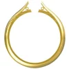 9ct Yellow Gold Medium Tapered Ring Shank With Cheniers Size M