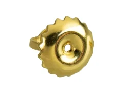 9ct Yellow Gold Medium Threaded Scroll, 100% Recycled Gold