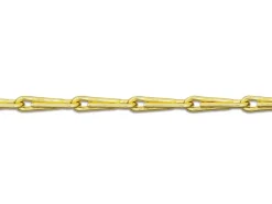 9ct Yellow Gold 1.4mm Barleycorn Chain 20