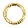 9ct Yellow Gold 6.0mm Closed J/ring, Pack of 4, 0.9mm Gauge Round Wire