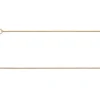 18ct Yellow Gold 0.6mm Diamond Cut Curb Chain 16"/40cm Unhallmarked