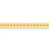 18ct Yellow Gold 2.0mm Diamond Cut Curb Chain Loose Unhallmarked