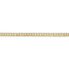9ct Yellow Gold 2.1mm Diamond Cut Curb Chain Loose Unhallmarked