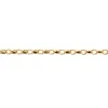 9ct Yellow Gold 1.4mm Diamond Cut Oval Belcher Chain Loose Unhallmarked