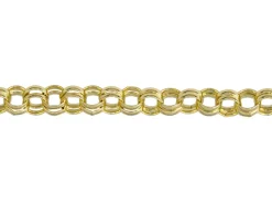 9ct Yellow Gold 4.0mm Double Round Belcher Chain 18