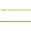18ct Yellow Gold 1.1mm Franco Chain 16"/40cm Hallmarked