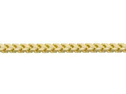 9ct Yellow Gold 1.4mm Franco Chain 20