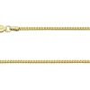 9ct Yellow Gold 1.4mm Franco Chain 18"/45cm Hallmarked