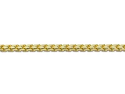 18ct Yellow Gold 1.0mm Franco Chain 16
