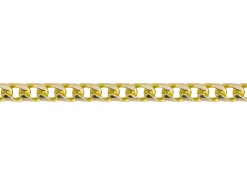 9ct Yellow Gold 2.4mm Franco Chain 16