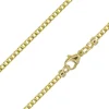 9ct Yellow Gold 2.4mm Franco Chain 18"/45cm Hallmarked