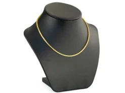 9ct Yellow Gold 2.4mm Franco Chain 18