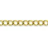 9ct Yellow Gold 2.5mm Open Round Curb Chain Loose Unhallmarked