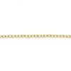 9ct Yellow Gold 1.2mm Oval Trace Chain Loose Unhallmarked