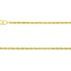 9ct Yellow Gold 1.2mm Prince Of Wales Rope Chain 18"/45cm Hallmarked