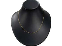 9ct Yellow Gold 1.3mm Round Curb Chain 20