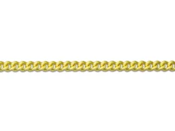 9ct Yellow Gold 1.4mm Round Curb Chain 20