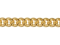 9ct Yellow Gold 5.0mm Round Curb Chain Loose Unhallmarked