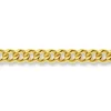 9ct Yellow Gold 1.4mm Round Curb Chain Loose Unhallmarked