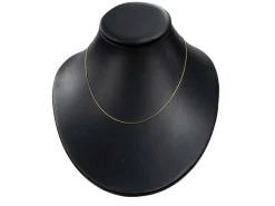 9ct Yellow Gold 0.9mm Round Snake Chain 18