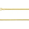 18ct Yellow Gold 1.5mm Round Spiga Chain 16"/40cm Hallmarked