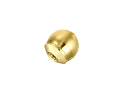 9ct Yellow Gold 4mm Threaded Ball Stud And Ear Back