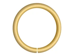 18ct Yellow Gold Open Jump Ring Heavy 3mm 100% Recycled Gold