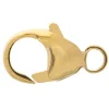 9ct Yellow Gold Oval Lobster Trigger Clasp Catch 13mm