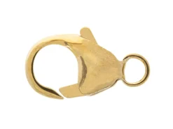9ct Yellow Gold Oval Lobster Trigger Clasp Catch 13mm