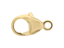 9ct Yellow Gold Oval Lobster Trigger Clasp Catch 11mm