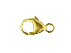 9ct Yellow Gold Oval Lobster Trigger Clasp Catch 9mm
