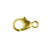 9ct Yellow Gold Oval Lobster Trigger Clasp Catch 8mm