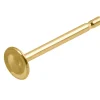 9ct Yellow Gold Pin And Flat Disc, 3mm