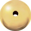 18ct Yellow Gold Plain Rondell 4mm Bead
