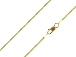 14ct Yellow Gold Plated 1.5mm Box Chain 18"/45cm Unhallmarked