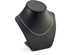 14ct Yellow Gold Plated 1.5mm Box Chain 18