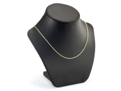 14ct Yellow Gold Plated 2.0mm Oval Trace Chain 18