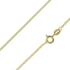 14ct Yellow Gold Plated 1.5mm Oval Trace Chain 18"/45cm Unhallmarked