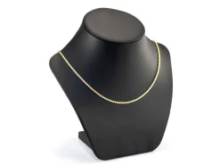 14ct Yellow Gold Plated 2.2mm Rope Chain 18
